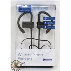 INSIGNIA BLUETOOTH SPORTS EARBUDS RECHARGEABLE