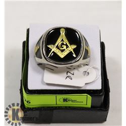FREE MASON MENS RING SIZE 11