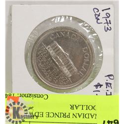 1973 CANADIAN PRINCE EDWARD ISLAND DOLLAR