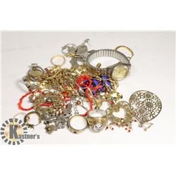 ASSORTMENT OF WOMENS JEWELRY, WATCHES