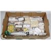 Image 1 : FLAT OF ASSORTED JEWELRY MAKING/ CRAFTING SUPPLIES