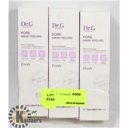 BUNDLE OF THREE DR.G PORE MASK PEELING
