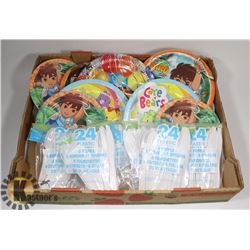 FLAT OF ASSORTED BIRTHDAY SUPPLIES