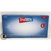 Image 1 : BOX OF 100 SIZE LARGE DISTECH CLEAR VINYL MEDICAL