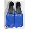 Image 1 : NEW PAIR OF BLUE PEGASUS SPLIT FIN FLIPPERS