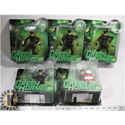 LOT OF 5 GREEN HORNET ACTION FIGURES