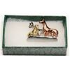 Image 1 : SPRUCE MEADOWS HORSE MOTIF BROOCH