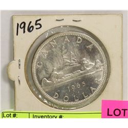 1965 CANADIAN ONE DOLLAR COIN
