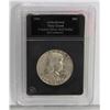 Image 1 : US 1954 GRADED FRANKLIN SILVER 1/2 DOLLAR