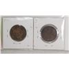 Image 1 : 1913 GEORGE & 1871 PEI VICTORIA CENTS