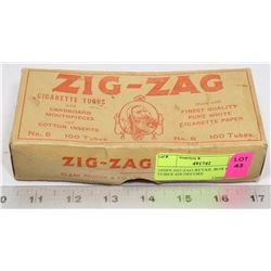 1950'S ZIG ZAG RETAIL BOX FOR TUBES 420 DECORE