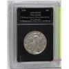 Image 1 : US 1935 GRADED WALKING LIBERTY SILVER 1/2 DOLLAR