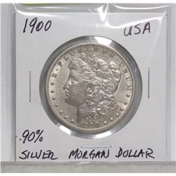 1900 MORGAN SILVER DOLLAR