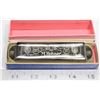 Image 1 : VINTAGE GERMAN HOHNER HARMONICA MARINE BAND 40