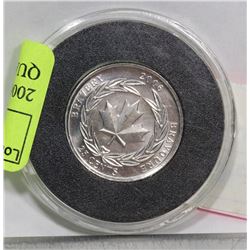 2006 CANADIAN BRAVERY ENCASED QUARTER