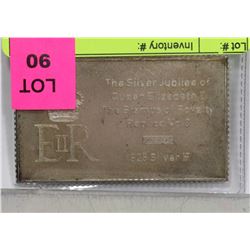 .925 SILVER 40 GRAM   5 POUND STAMP