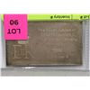 Image 1 : .925 SILVER 40 GRAM   5 POUND STAMP