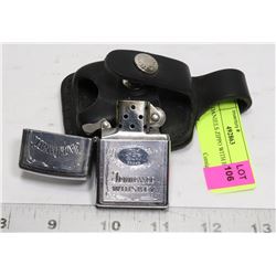 JACK DANIELS ZIPPO WITH BELT POUCH