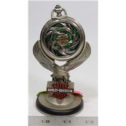 HARLEY DAVIDSON POCKET WATCH WITH FRANKLIN MINT