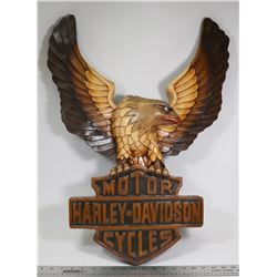 DEALER ONLY HARLEY DAVIDSON EAGLE SIGN 18" X 26"