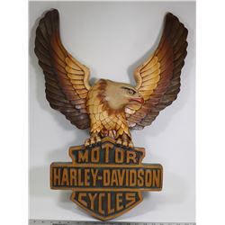 DEALER ONLY HARLEY DAVIDSON EAGLE SIGN 18" X 26"