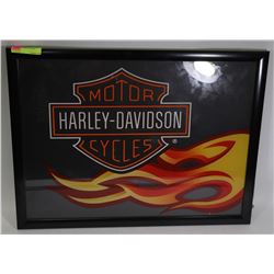 HARLEY DAVIDSON LED SIGN  24" X 18"