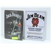 Image 1 : JACK DANIELS & JIM BEAM METAL SIGNS