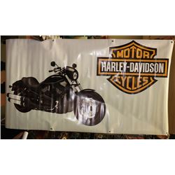 HARLEY DAVIDSON 5FT X 3FT BANNER