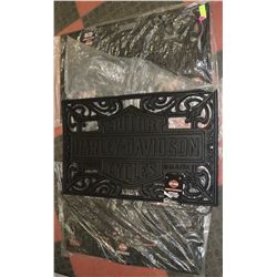 LOT OF 3 HARLEY DAVIDSON DOOR MATS