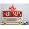Image 1 : SLEEMAN LIGHT UP BAR SIGN  16" X 14"