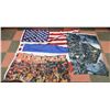 Image 1 : LOT OF 3 DECORATIVE FLAGS
