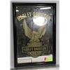 Image 1 : VINTAGE HARLEY DAVIDSON CIGARETTES MIRROR 13" X 20