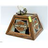 Image 1 : HARLEY DAVIDSON HANGING LAMP 15" X 10"