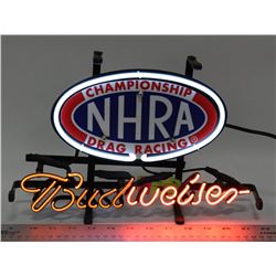 NHRA DRAG RACING NEON SIGN13" X 9"