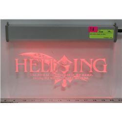 HELLSING LIGHT UP SIGN 12" X 8"