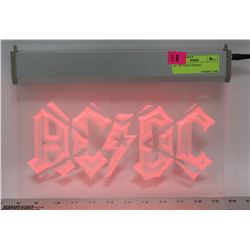 AC / DC  LIGHT UP SIGN 12" X 8"