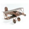 Image 1 : COPPER AIRPLANE DECOR METAL, 12 X 11
