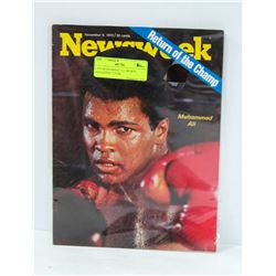 1970 MUHAMMAD ALI SPORTS MAGAZINE COVER