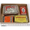 Image 1 : TRAY WITH VINTAGE CIGARETTE & TOFFEE TINS