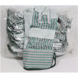 BUNDLE OF 12 WORK GLOVES