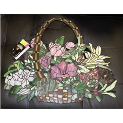 GENUINE STAINED EDITION GLASS TIFFANY WALL HANGING