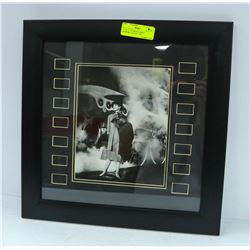 11" X 11"  FRAMED AUDREY HEPBURN COLLECTORS