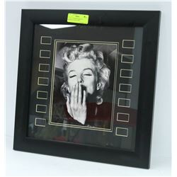 11" X 11"  FRAMED MARILYN MONROE COLLECTORS