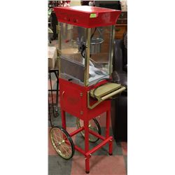 POPCORN MACHINE - OLD FASHIONED CART SYTLE WITH