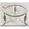 Image 1 : BRASS FOOTED CENTERPIECE BOWL