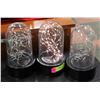 Image 1 : NEW SET OF 3 STRING LIGHT LAMPS 10" TALL