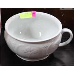 ANTIQUE JG MEAKIN THUNDER POT, MADE IN ENGLAND