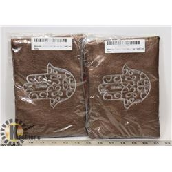 LOT OF TWO MOROCCAN TOTE/ MAKUP BAGS