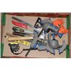 Image 1 : LARGE FLAT OF CARPENTER'S TOOLS -