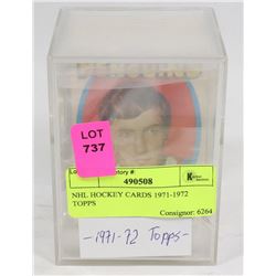 NHL HOCKEY CARDS 1971-1972 TOPPS